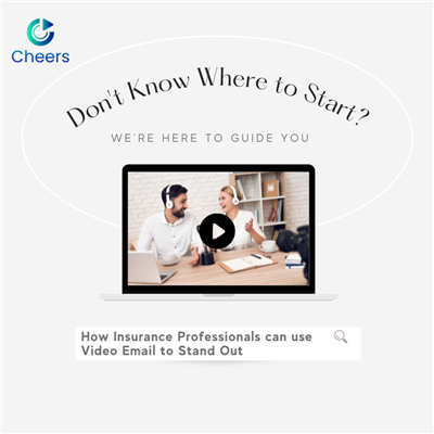 Article about leveraging the power of video email for insurance agents poster 